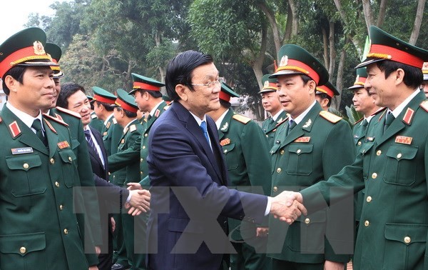 Le président Truong Tan Sang se rend dans la province de Nghe An