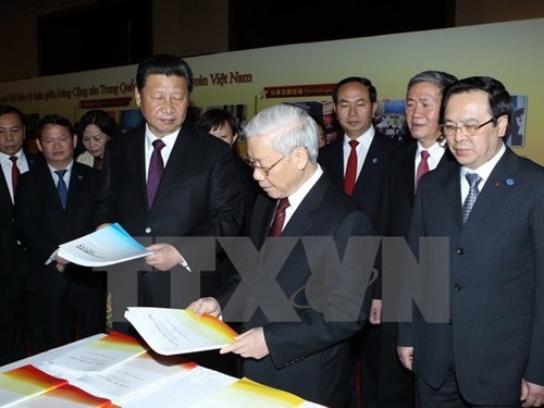 Activités de Nguyen Phu Trong en Chine