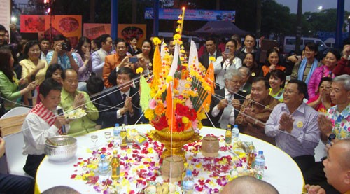 Rencontre amicale en l’honneur du nouvel an traditionnel de certains pays asiatiques