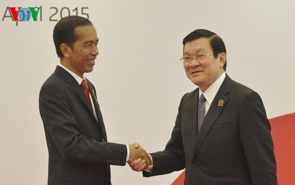 Truong Tan Sang à la célébration du 60ème anniversaire de la conférence de Bandung