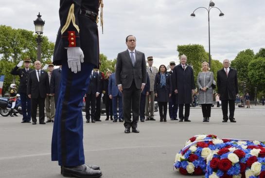 France : Commémorations du 70e anniversaire de la capitulation allemande