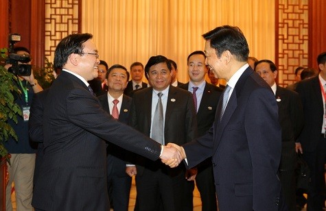 Hoang Trung Hai rencontre Li Yuanchao