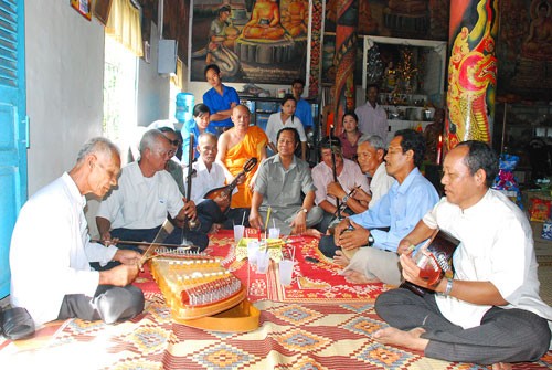 La pagode des chauves-souris, pagode des concerts de musique khmère