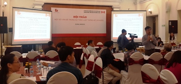 Colloque sur le projet d’amendements de la loi sur les statistiques à Vinh Long