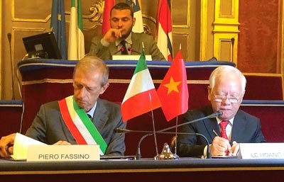 Ho Chi Minh-ville et Turin renforcent leur coopération