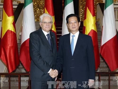 Sergio Mattarella termine sa visite d’Etat au Vietnam