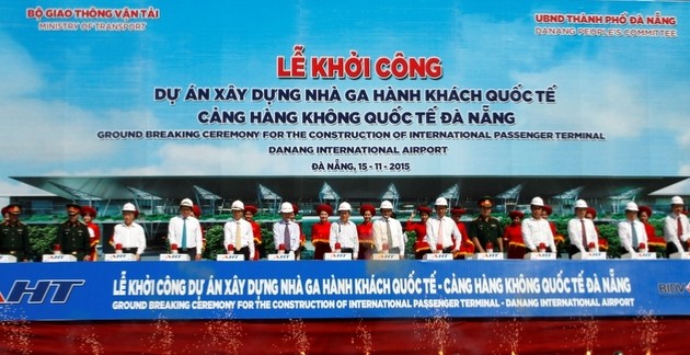 Mise en chantier d'une nouvelle aérogare internationale à Danang