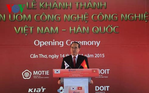 Inauguration de la pépinière technologique Vietnam-République de Corée