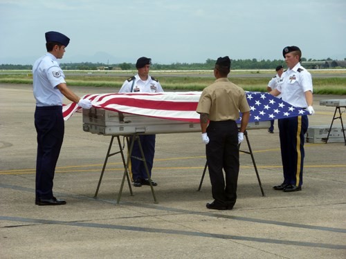 Rapatriement des ossements de GI’s portés disparus au Vietnam