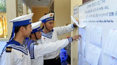 Elections précoces dans le district insulaire de Truong Sa