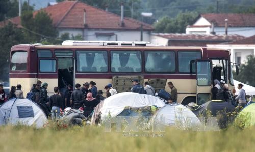 La police grecque a évacué plus de 2000 migrants d'Idomeni