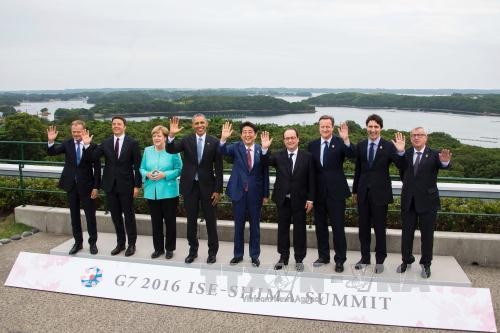 Clôture du sommet du G7  