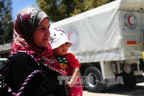 La journée mondiale des réfugiés organisée en Syrie