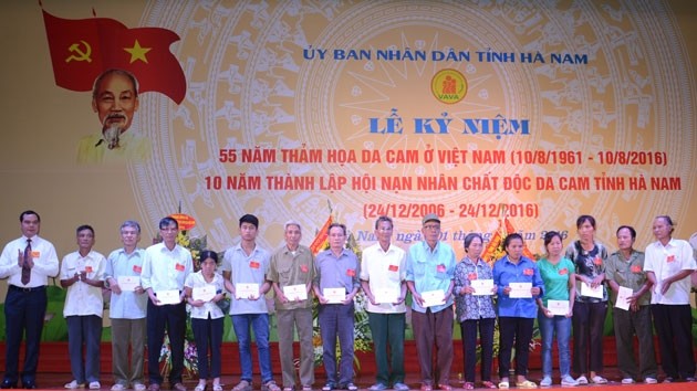 Hà Nam commémore le 55ème anniversaire du désastre de l’agent orange au Vietnam