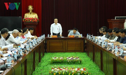 Déplacement de Phung Quoc Hien à Lai Chau 