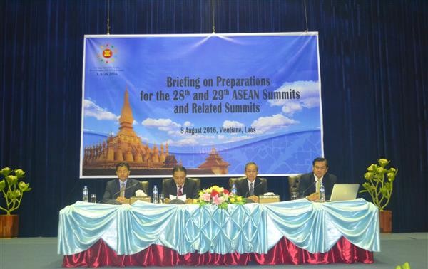 Le Laos est prêt à accueillir les 28ème  et 29ème sommets de l’ASEAN 