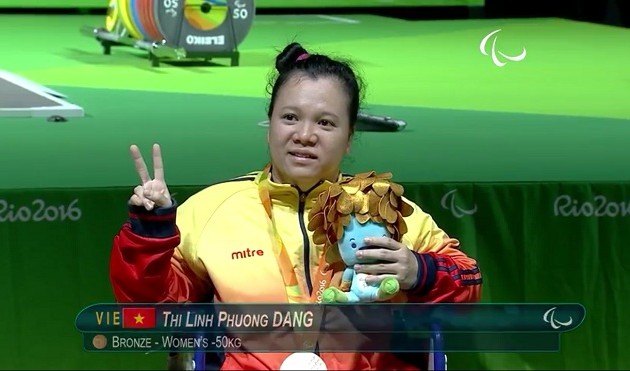 Jeux paralympiques 2016 : une médaille de bronze pour le Vietnam