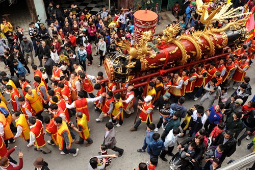 La fête du village de Dong Ky