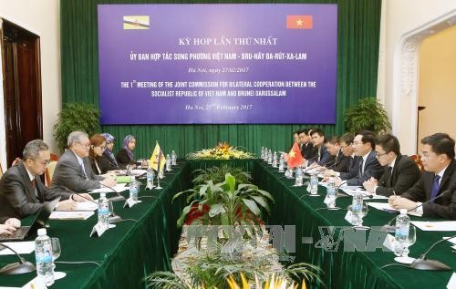 1ère réunion de la commission de coopération Vietnam-Brunei