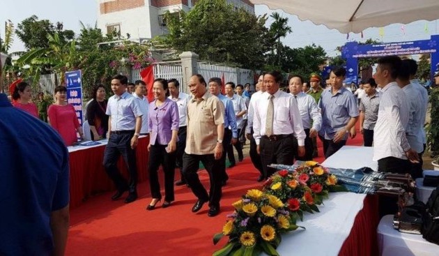 Nguyen Xuan Phuc à Haiphong