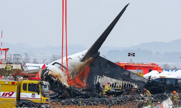 Crash d’avion en République de Corée: les corps des 179 victimes retrouvés