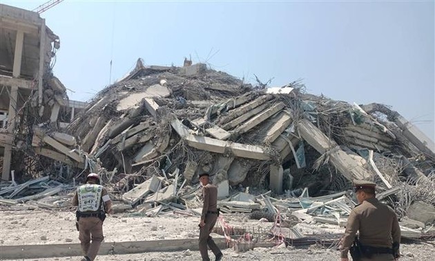 International aid, condolences offered to Myanmar, Thailand 
