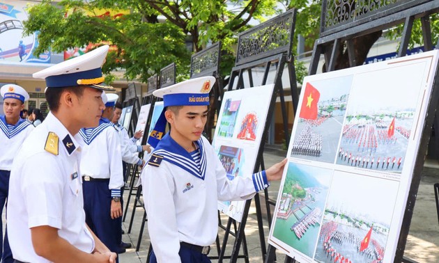 Naval Region 3 holds exhibition on sea and islands