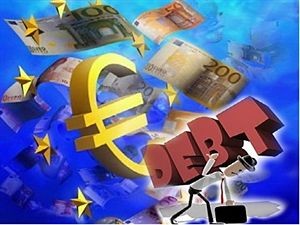 Utang publik di Eurozone meningkat secara drastis