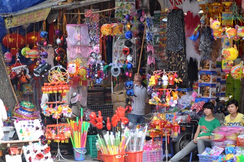 Mainan anak-anak dalam Pesta Pertengahan Musim Gugur