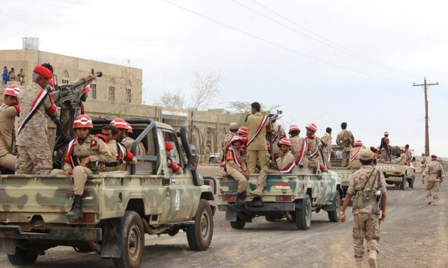 Government forces triumph in southern Yemen 