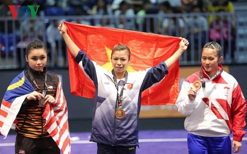 Wushu vietnamita gana dos medallas de oro en sus primeras competencias en Seagames 29