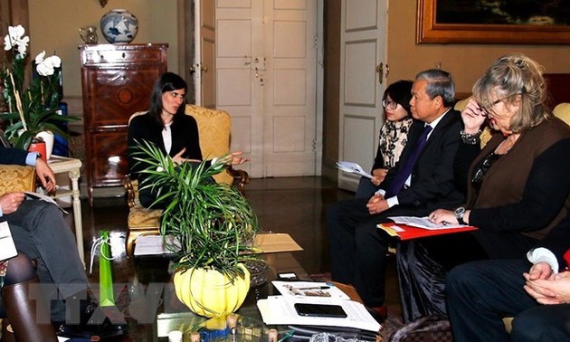 Vietnam e Italia cimentan cooperación 