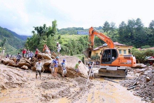 Localidades vietnamitas superan consecuencias de inundaciones