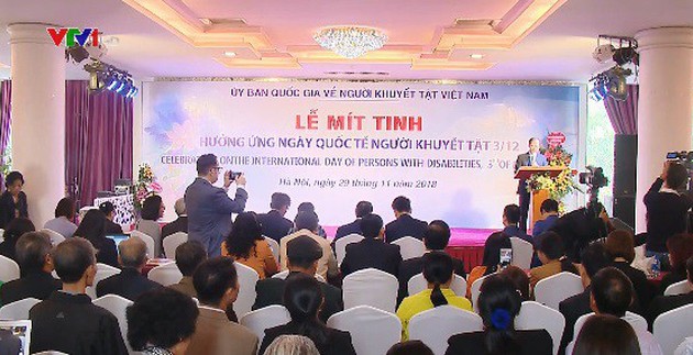 Vietnam celebra el Día Internacional de las Personas con Discapacidad