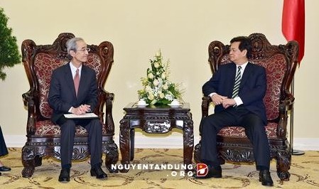 ズン首相、三菱東京ＵＦＪ銀行頭取と会見