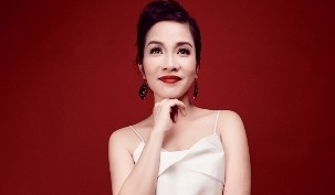 女性歌手ミーリン（My Linh）の歌声