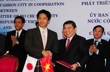 ホーチミン市と大阪市、環境分野での協力