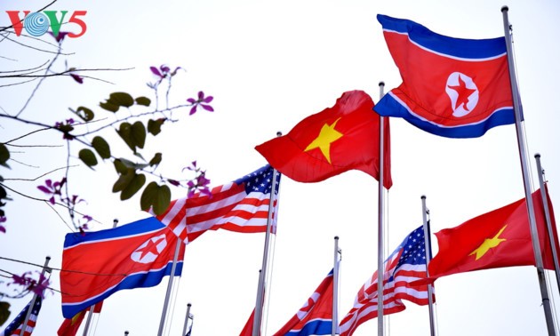 米朝首脳会談を開催するハノイの様子