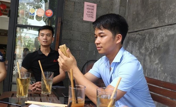 欧州向け竹製ストローの輸出