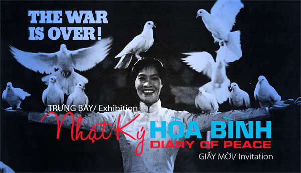 ベトナムならではの「平和の日記」展