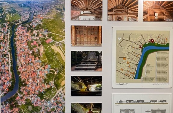 ベトナムの伝統的な村の建築