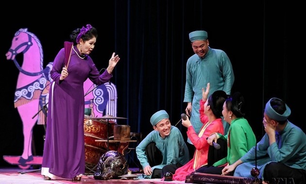 ベトナム北部地方の伝統的音楽ハットチェオ