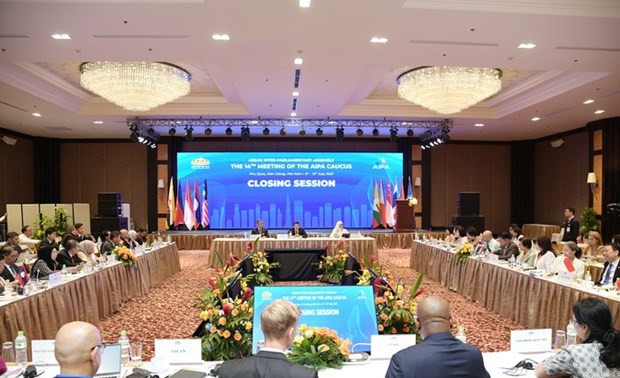 決議実行に努力するAIPA