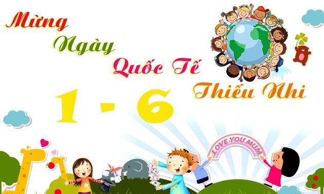 ベトナムの子供たちの楽しくて明るい曲