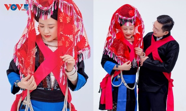 ザオ族の伝統文化の保存と発展に貢献するテン・ミ・スアンさん