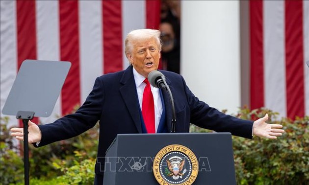 トランプ米大統領、新たな相互関税を発表