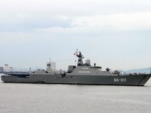 Kapal Angkatan Laut  Vietnam mengunjungi  Armada Namhai (Tiongkok)