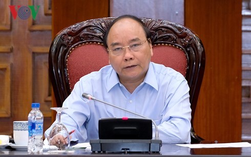 PM Vietnam, Nguyen Xuan Phuc  memimpin sidang tentang  kerjasama perdagangan Vietnam-Uni Eropa