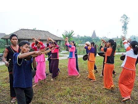 Typical musical instrument of the Raglai