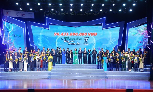 “Spring for you” program raises 3.9 million USD for disadvantaged children